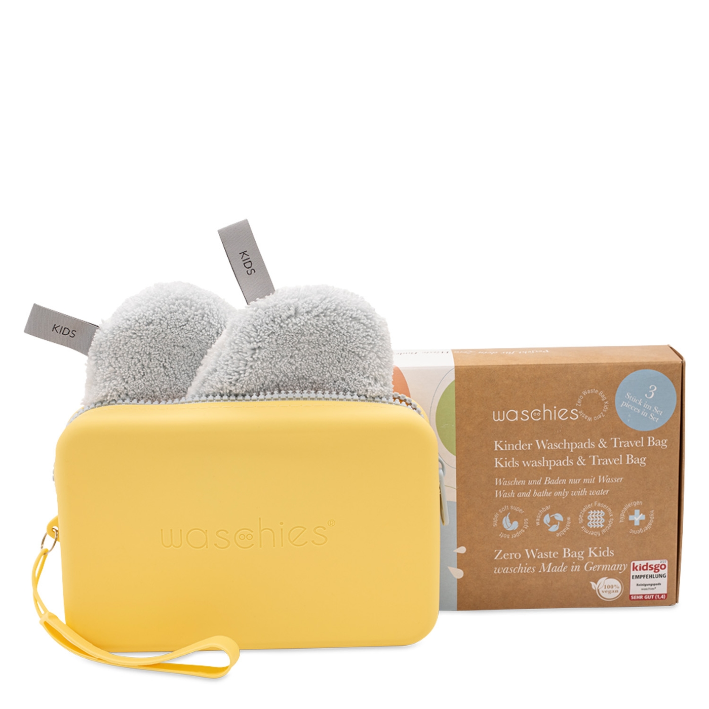 Produktbild von Waschies Kidsline - Zero Waste Bag Kids Pastel Blue