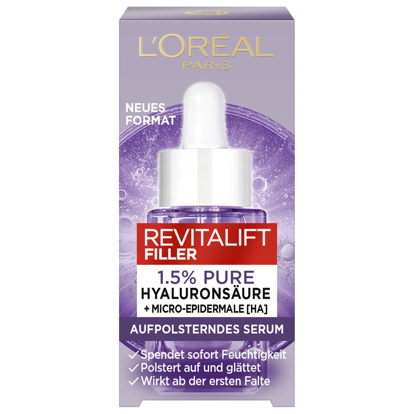 Produktbild von LOréal Skin Expert - Revitalift Filler Anti-Falten Serum