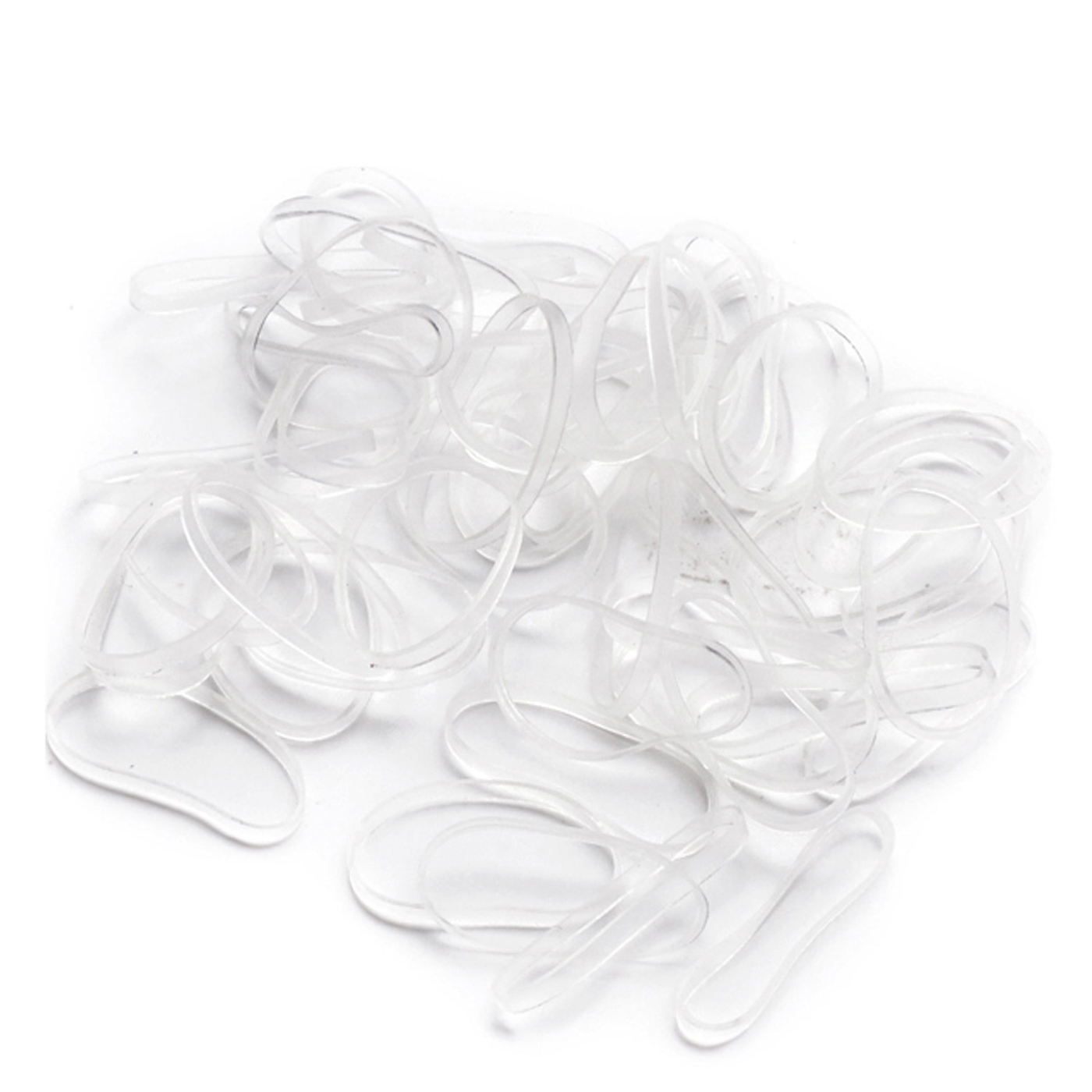 Produktbild von DailyGO - Midi-Haargummi Silikon transparent