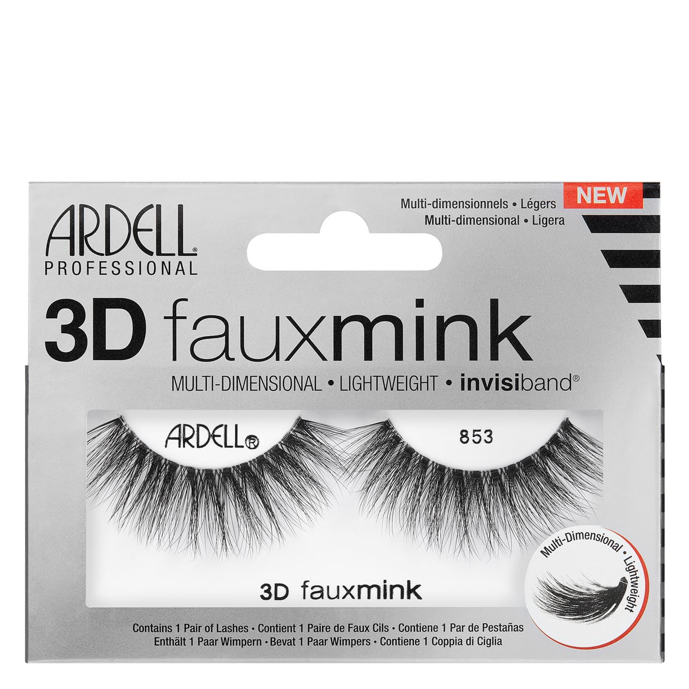 Ardell False Lashes - 3D Faux Mink 853