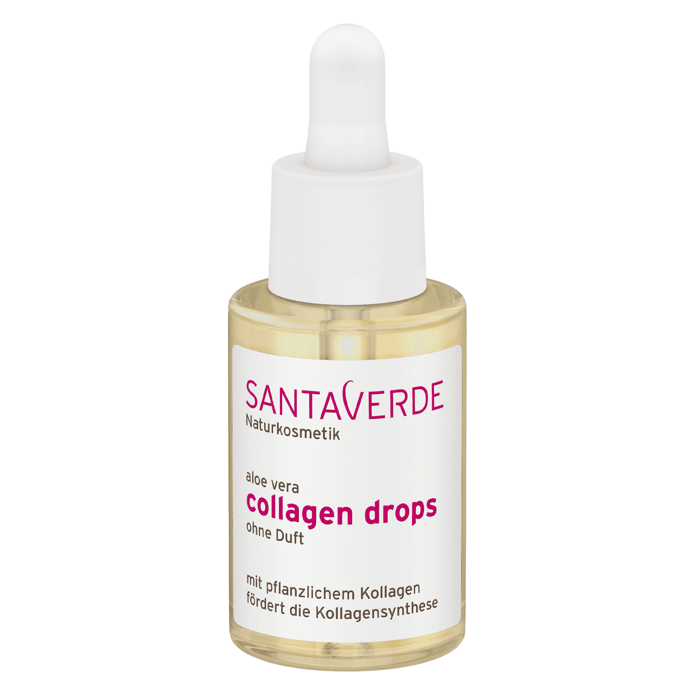 SANTAVERDE - aloe vera collagen drops ohne Duft
