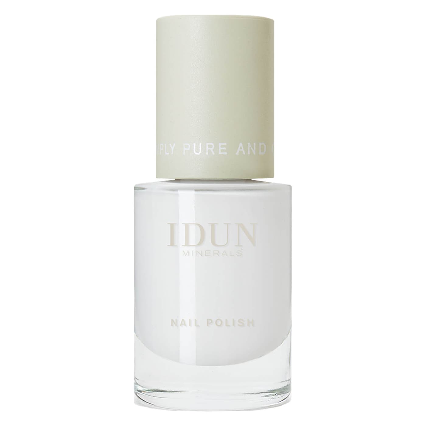 IDUN Nails - Nail Polish Månsten Classic White