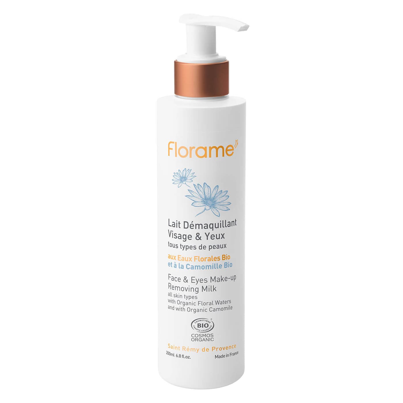 Florame - Face & Eyes Make-up Remover Milk
