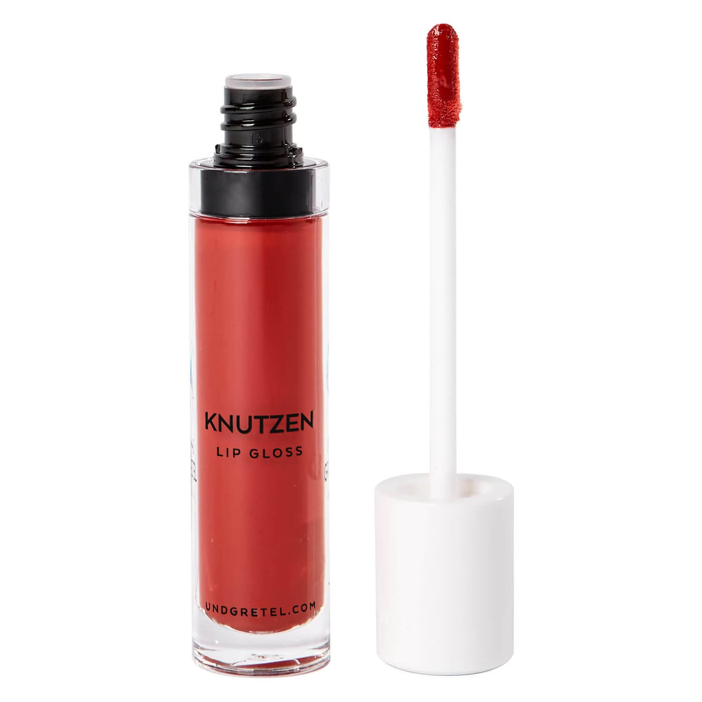 UND GRETEL Lips - KNUTZEN Lipgloss Matte Sunrise Red 4