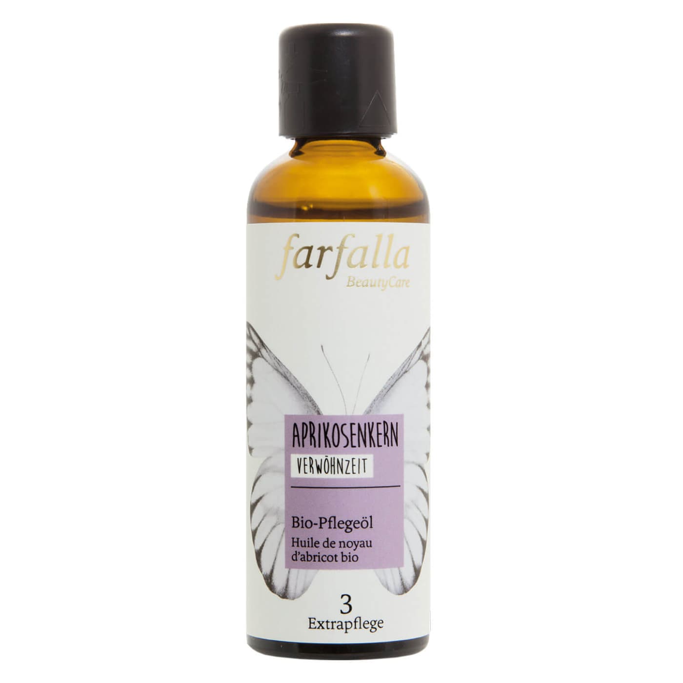 Farfalla Bio-Pflegeöl - Aprikosenkern Bio-Pflegeöl Verwöhnzeit