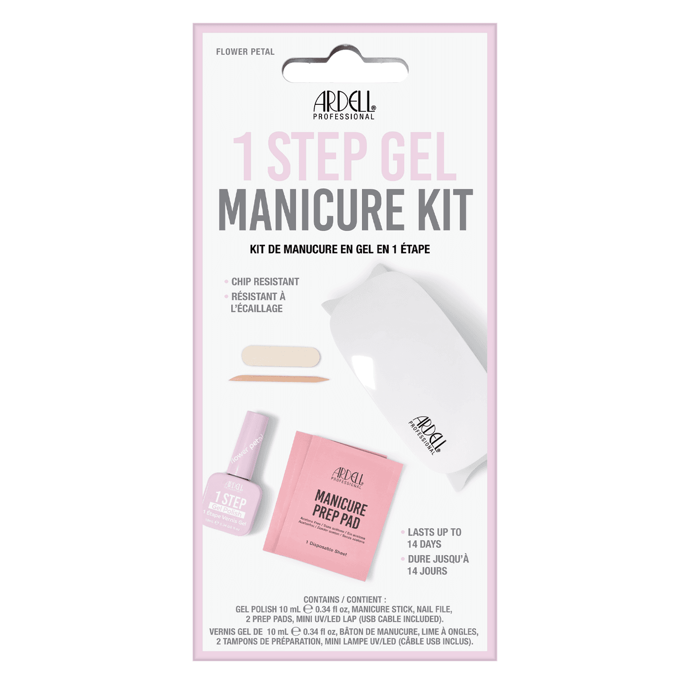 1 Step Gel - Manicure Kit Flower Petal