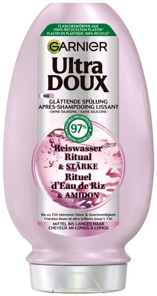 Ultra Doux Haircare - Glättende Spülung Reiswasser Ritual & Stärke