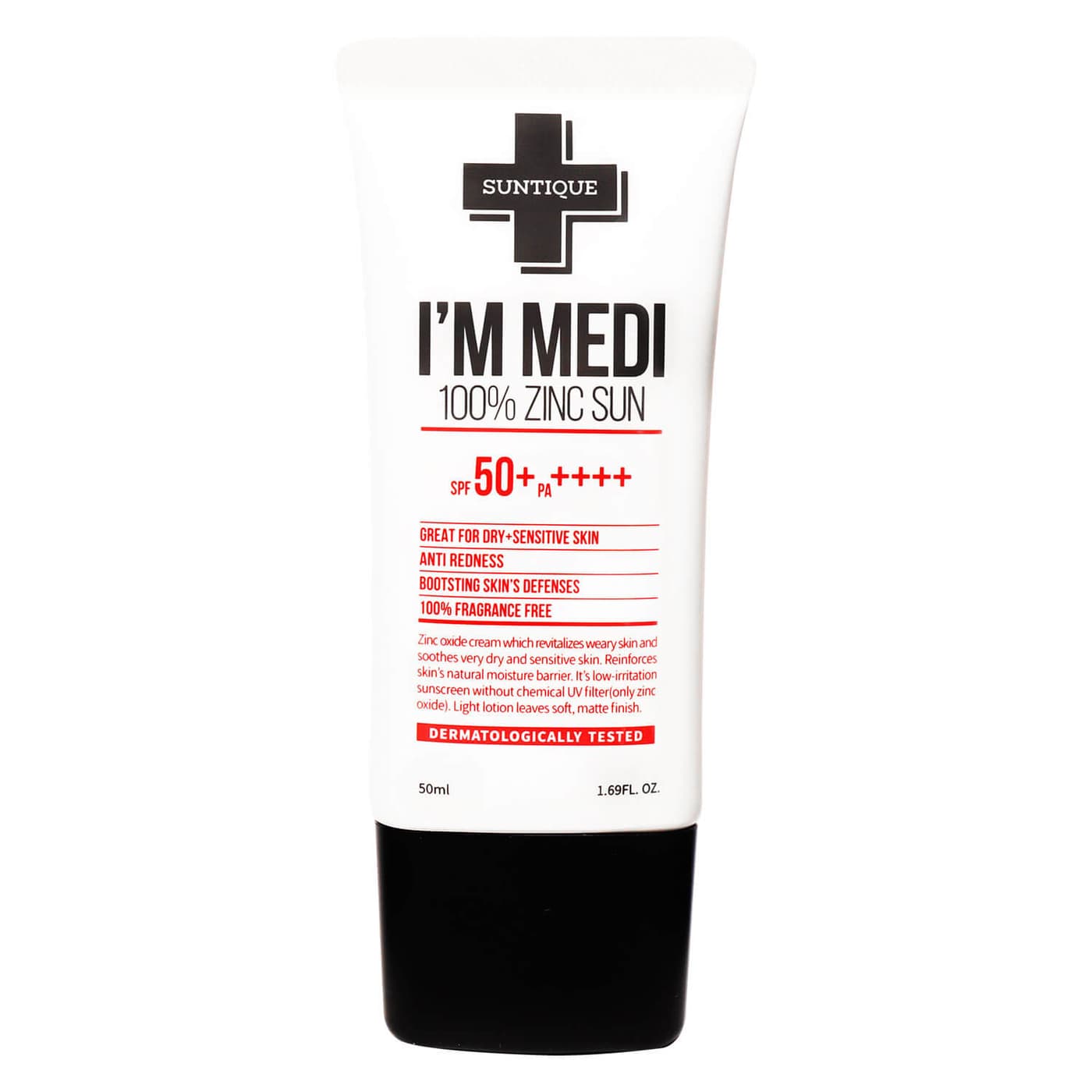 SUNTIQUE - I'M MEDI 100 Zinc Sun SPF50+