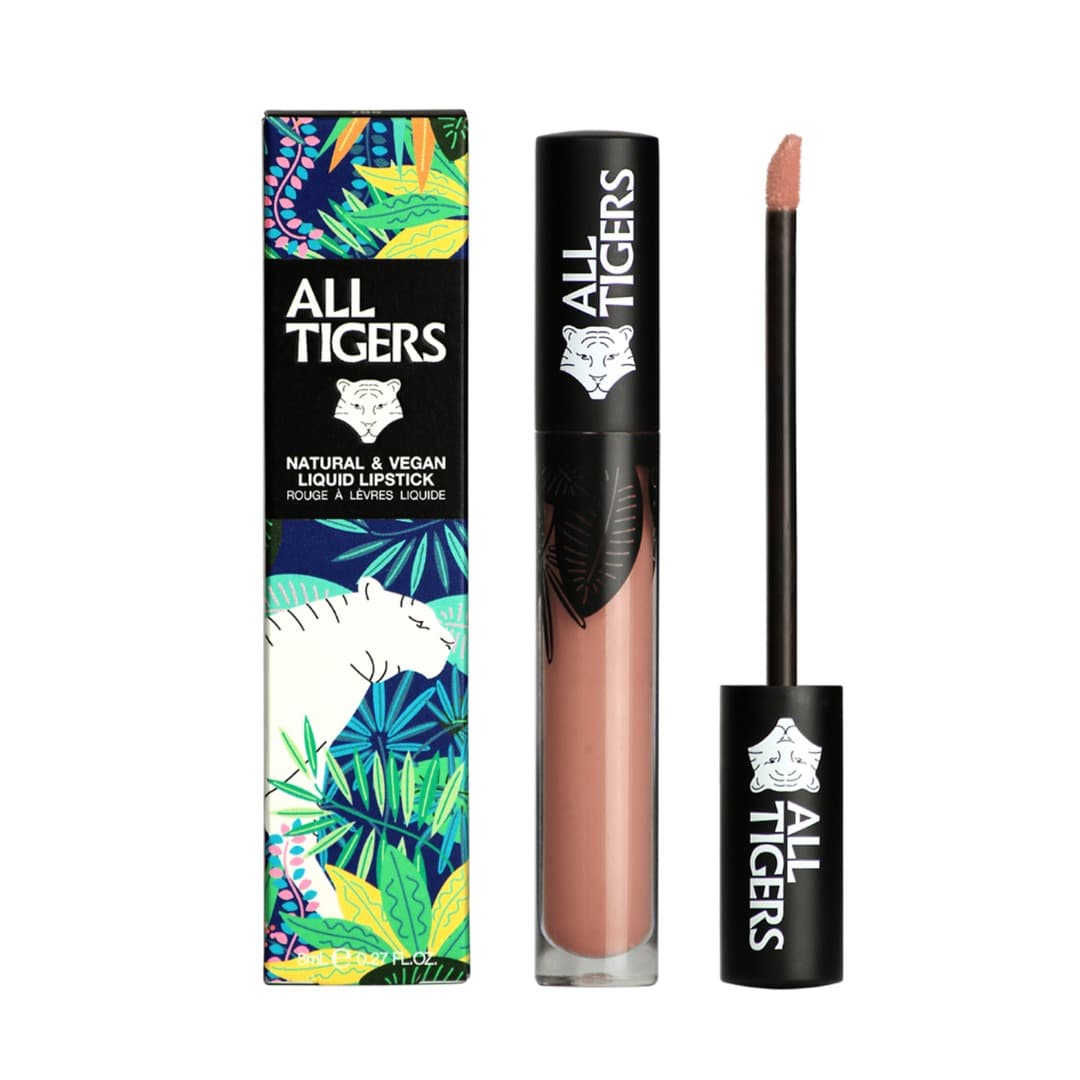 All Tigers Lips - Liquid Lipstick matt vegan und natürlich Beige