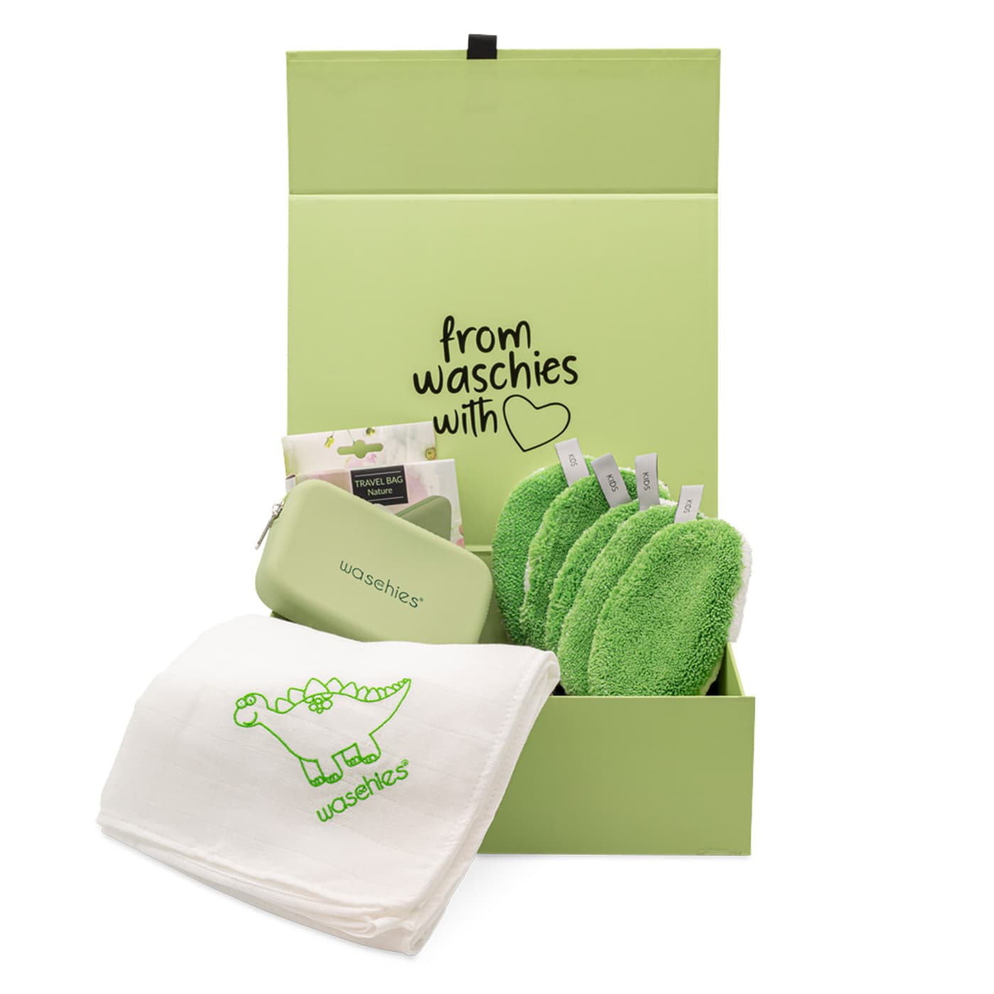 Waschies Kidsline - Newborn Box Grün