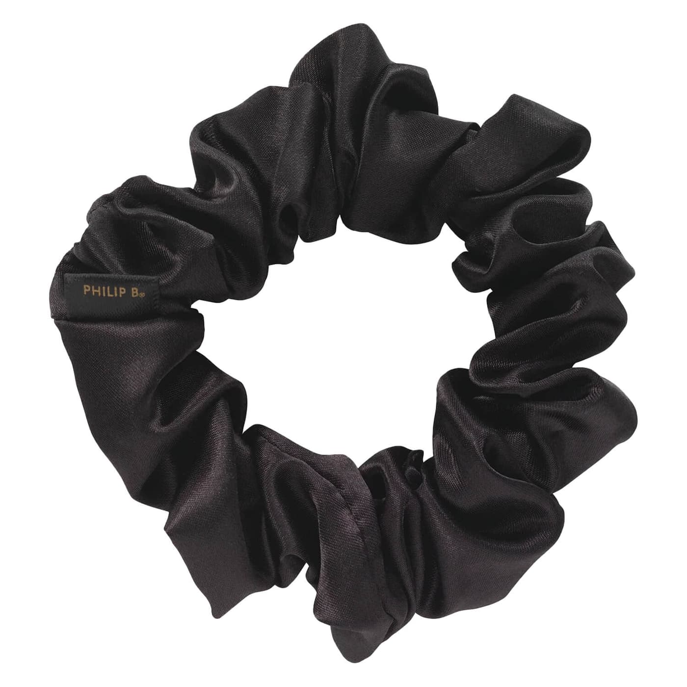 Philip B - Classic Black Scrunchie