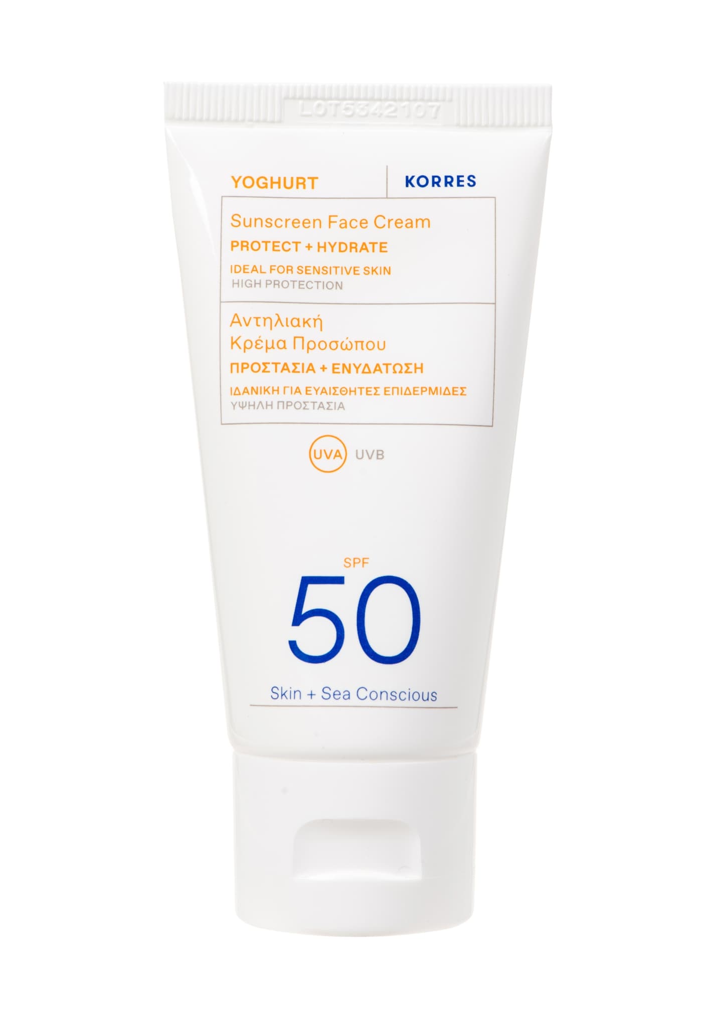Korres Care - Yoghurt Sonnencreme Für Das Gesicht Spf50