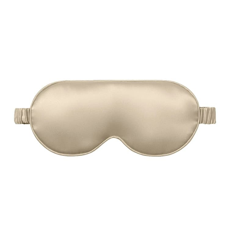 VBEAUTY Tools - 3d Seiden Schlafmaske – Champagner