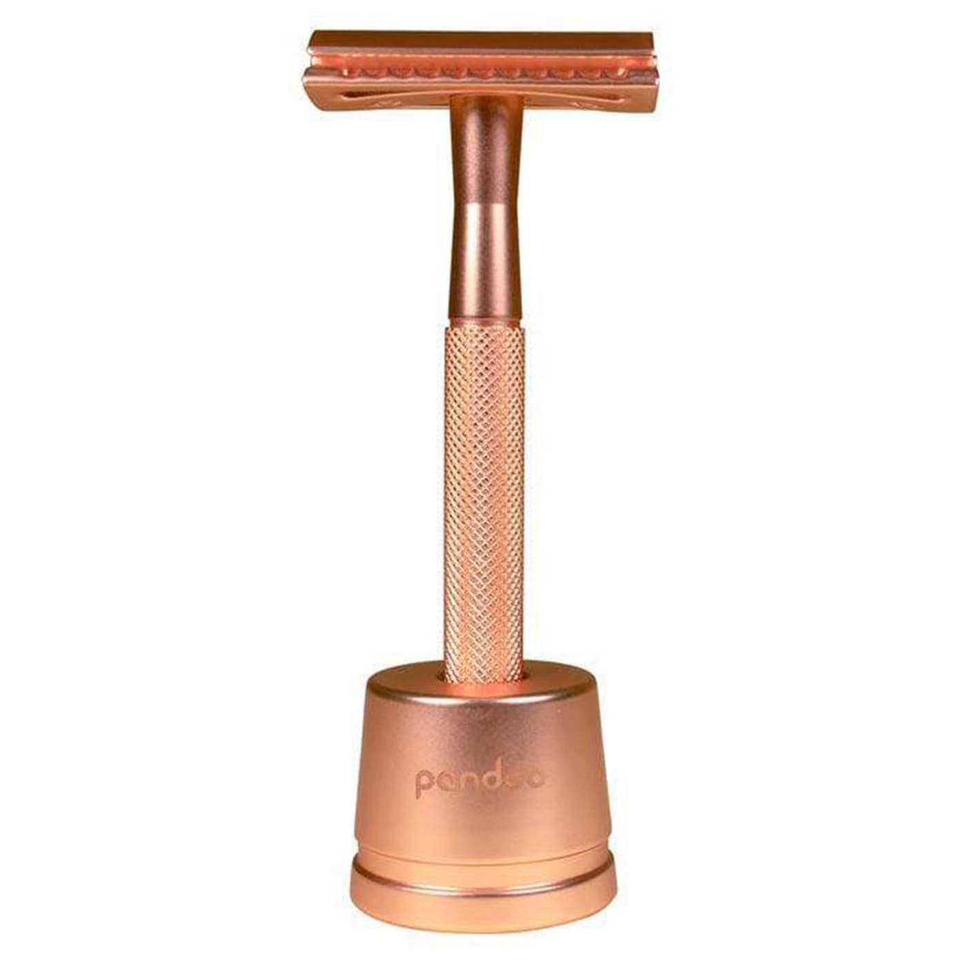 pandoo - Metall Rasierhobel Rosegold