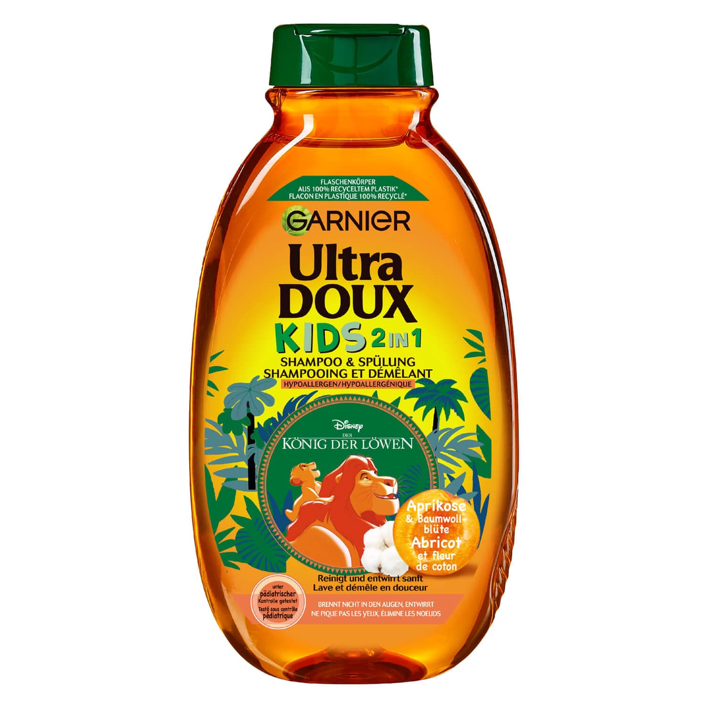 Ultra Doux Haircare - Kids 2in1 Aprikose & Baumwollblüte Shampoo