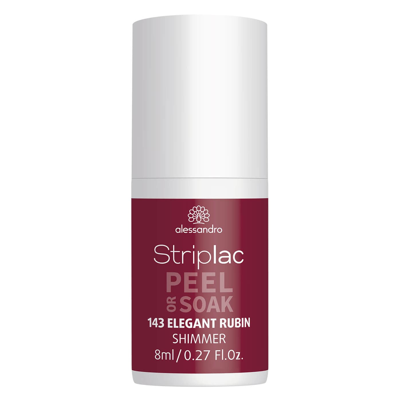 Striplac Peel or Soak - 143 Elegant Rubin