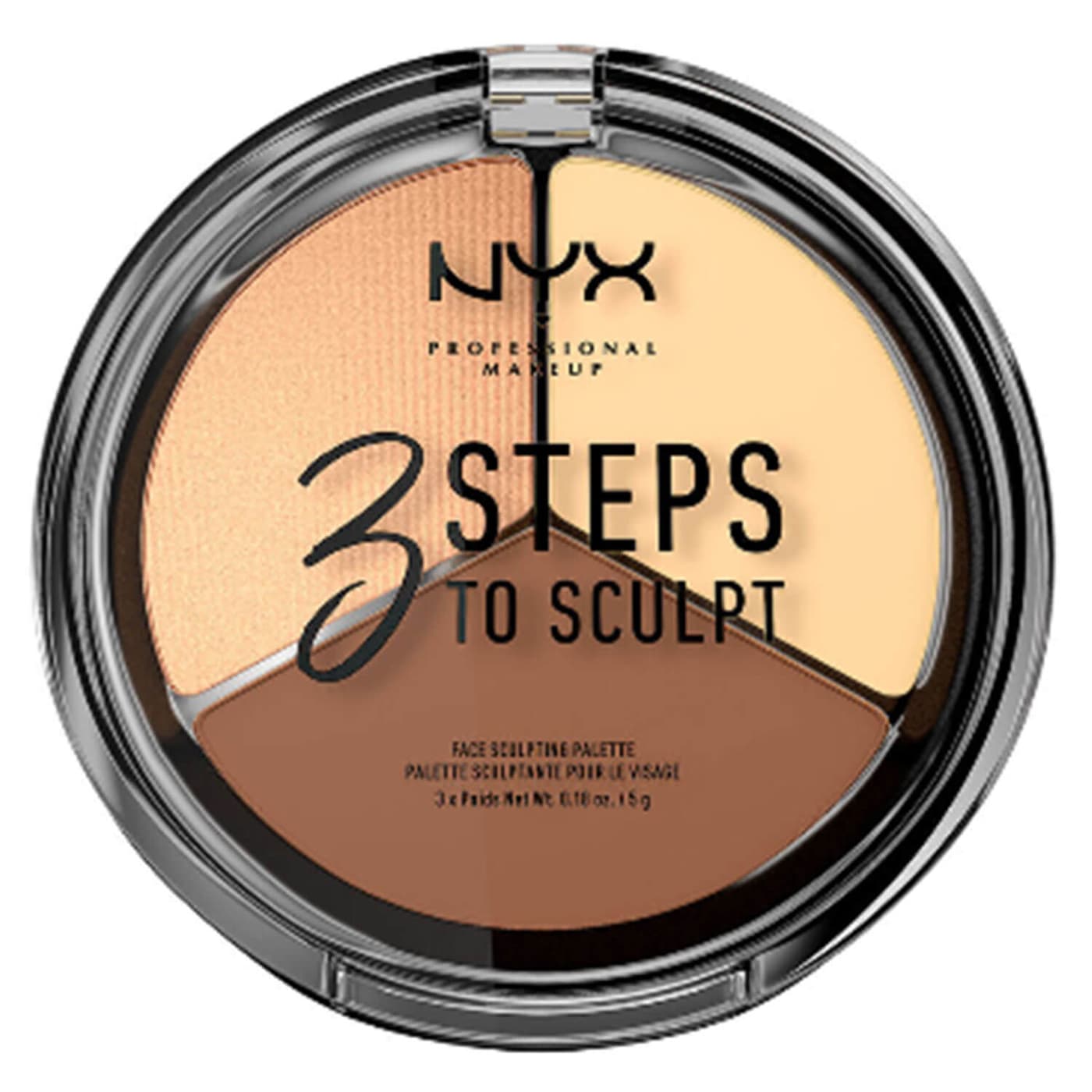 NYX Palette - 3 Steps to Sculpt Light