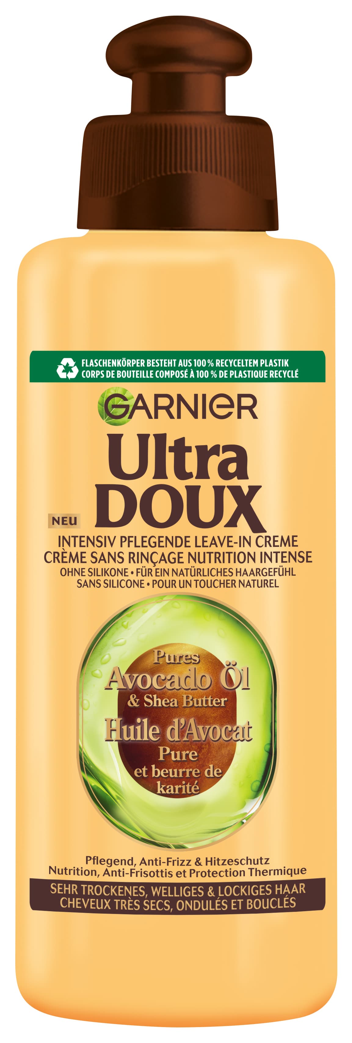 Ultra Doux Haircare - Ultra Doux Intensiv Pflegende Leave-in Creme Pures Avocado-Öl & Shea Butter