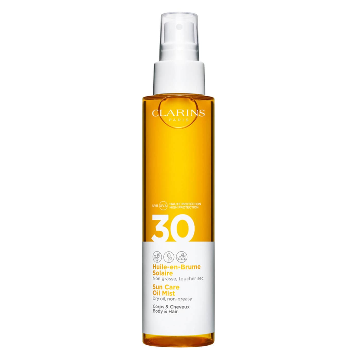Clarins Sun - Huile-en-Brume Solaire Corps & Cheveux SPF30