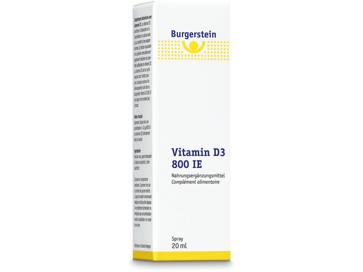 Burgerstein - Vitamin D3 800 Ie Spray