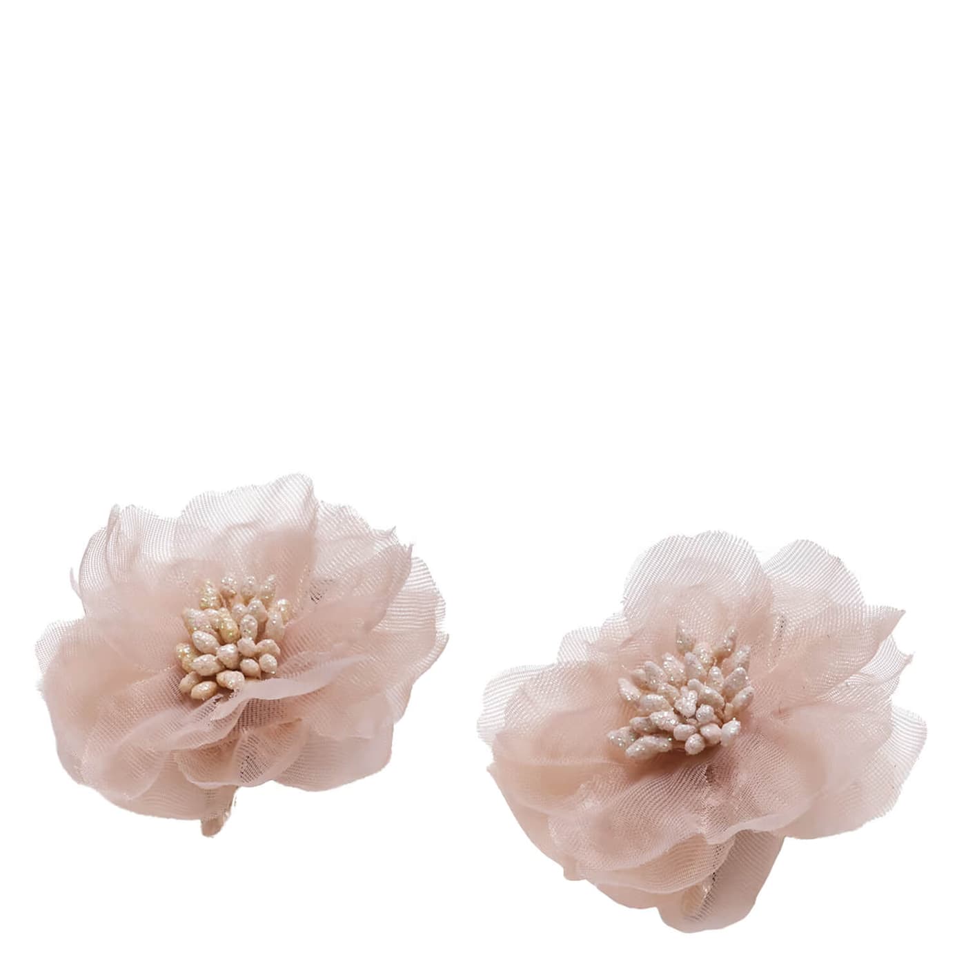 Celebride Stoffblume Clip Beige