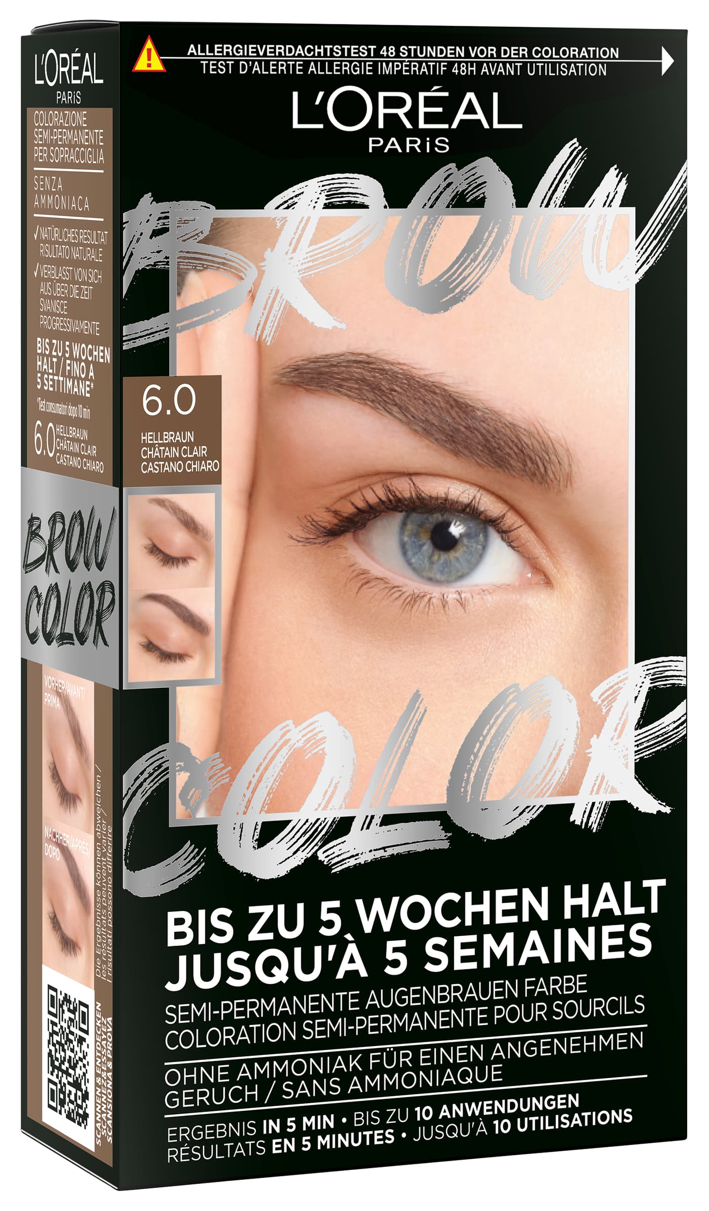 L'Oreal Brow Color - Brow Color Augenbrauenfarbe – Hellbraun
