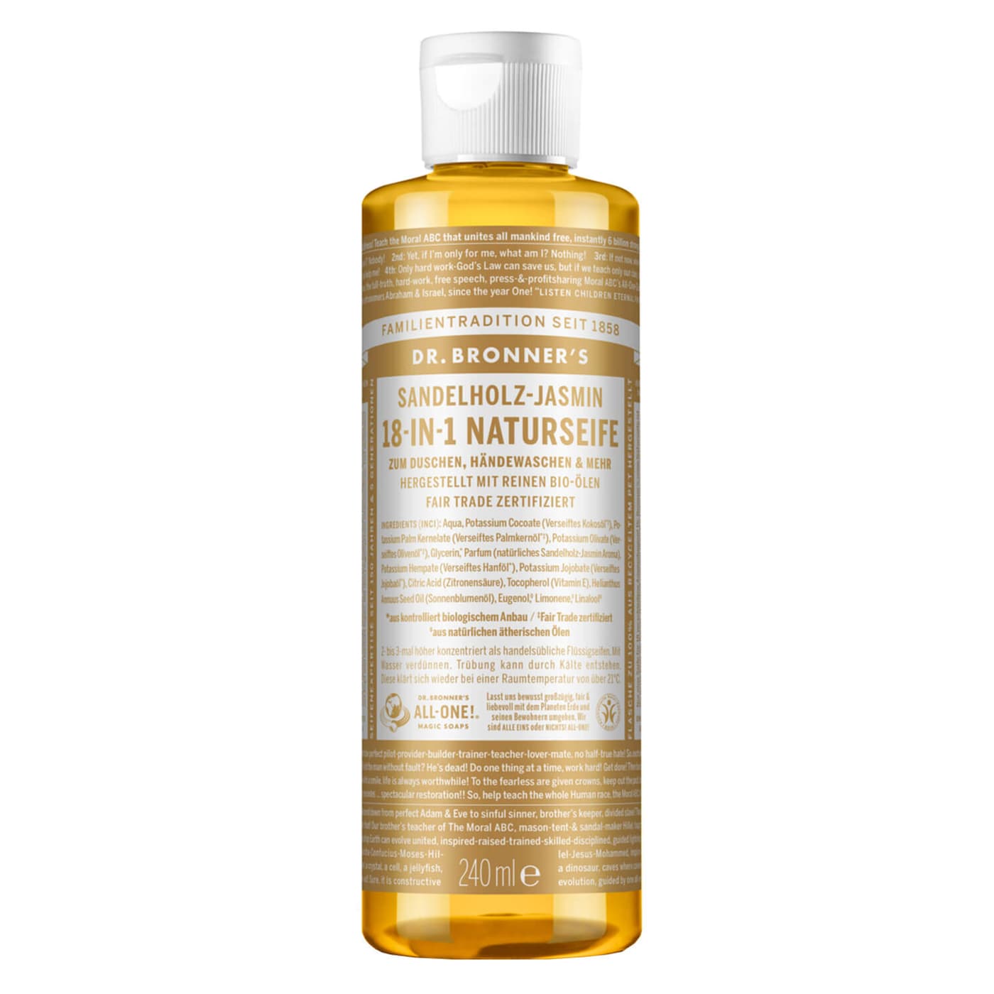 DR. BRONNER'S - 18-IN-1 Flüssigseife Sandelholz Jasmin