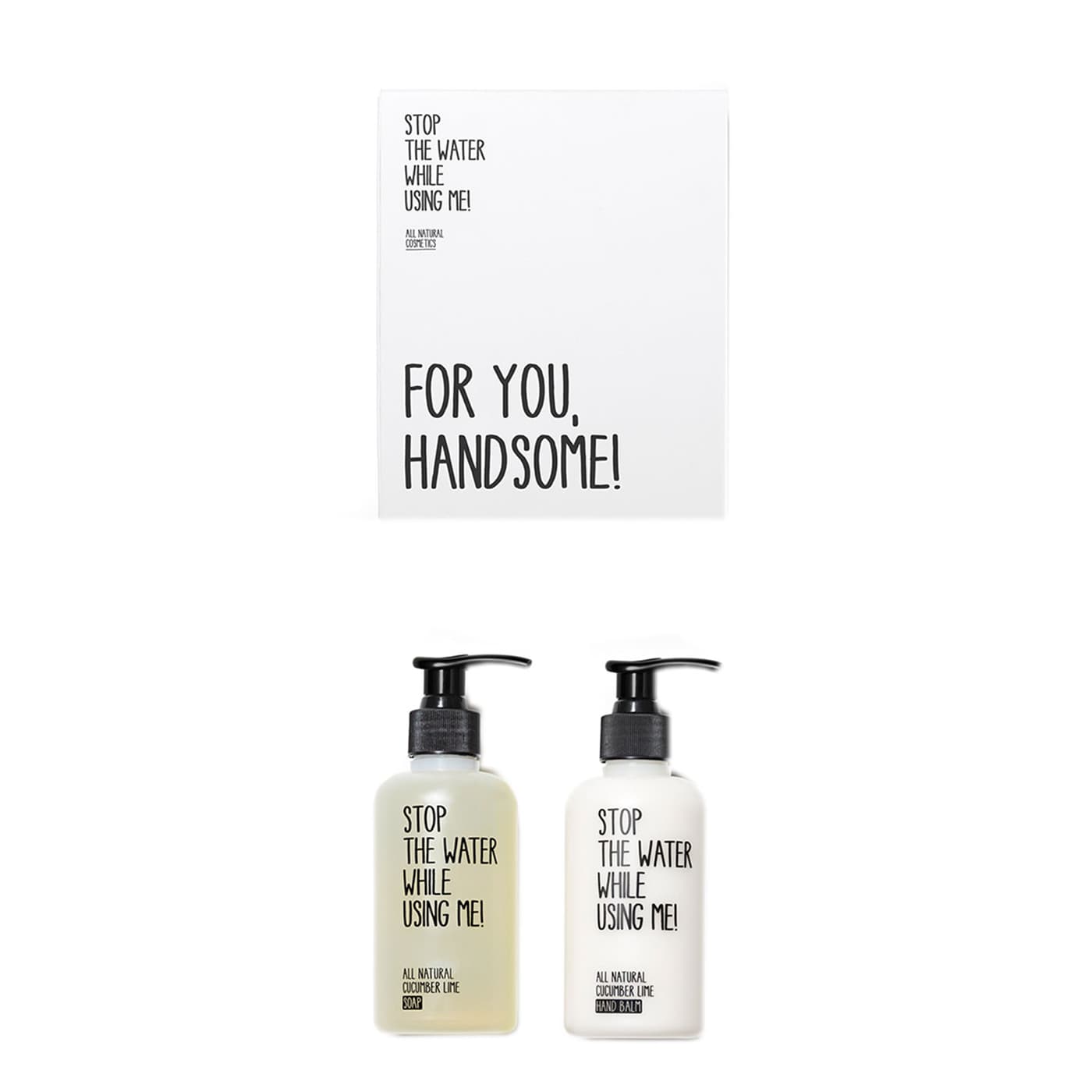 All Natural Body - Cucumber Lime Hand Kit