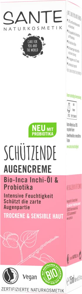 Sante - Schütz. Augencreme