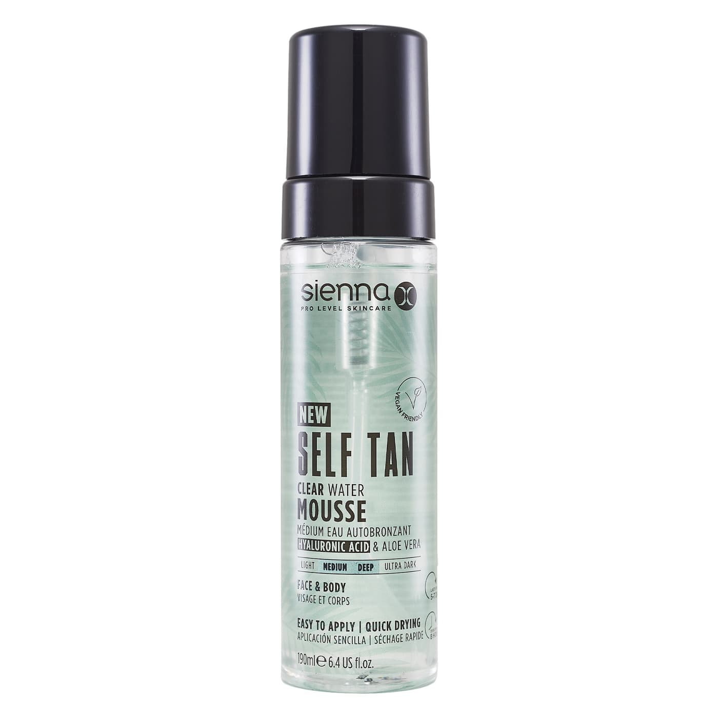 sienna x - Self Tan Clear Water Mousse