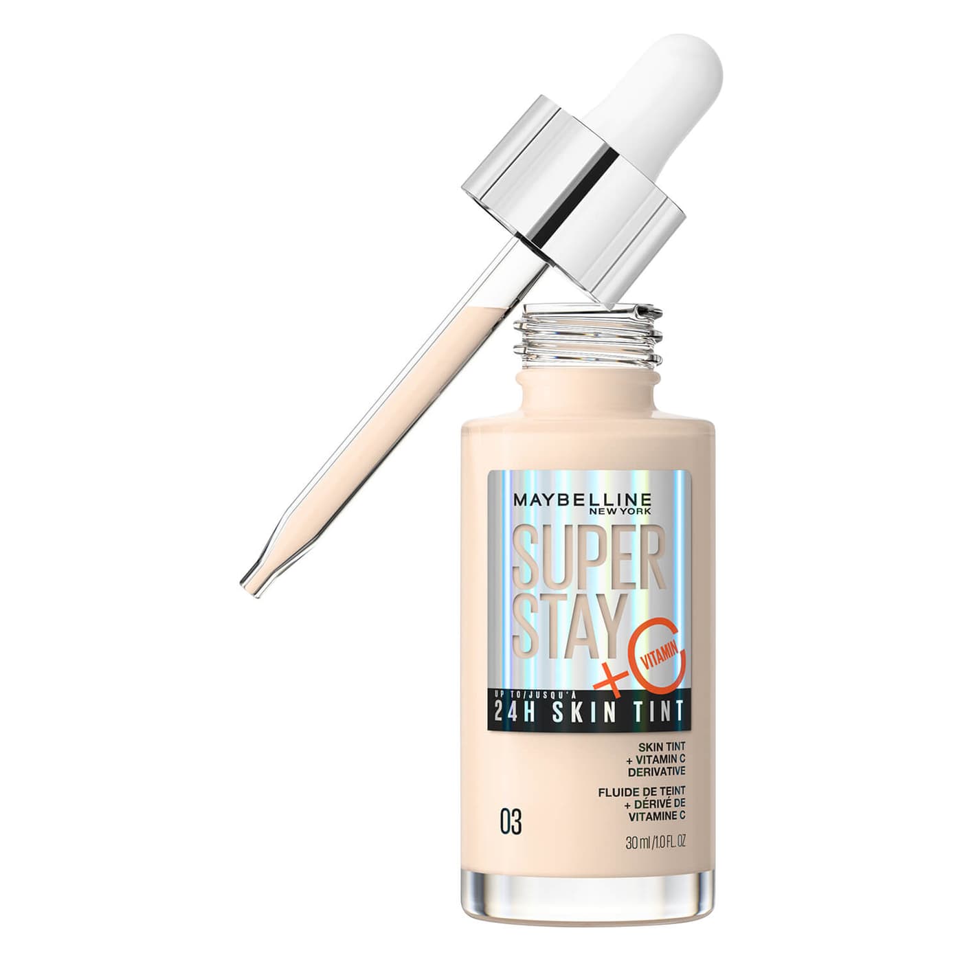 Maybelline NY Teint - Super Stay 24H Skin Tint True Ivory 03