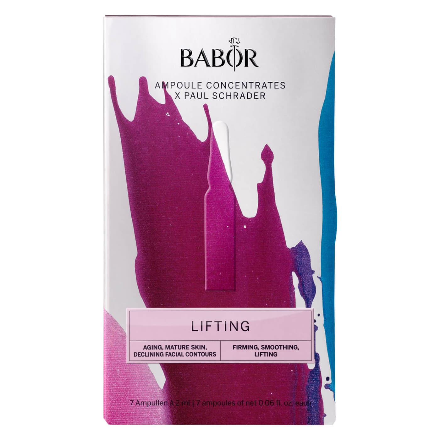 BABOR AMPOULE CONCENTRATES X PAUL SCHRADER Lifting