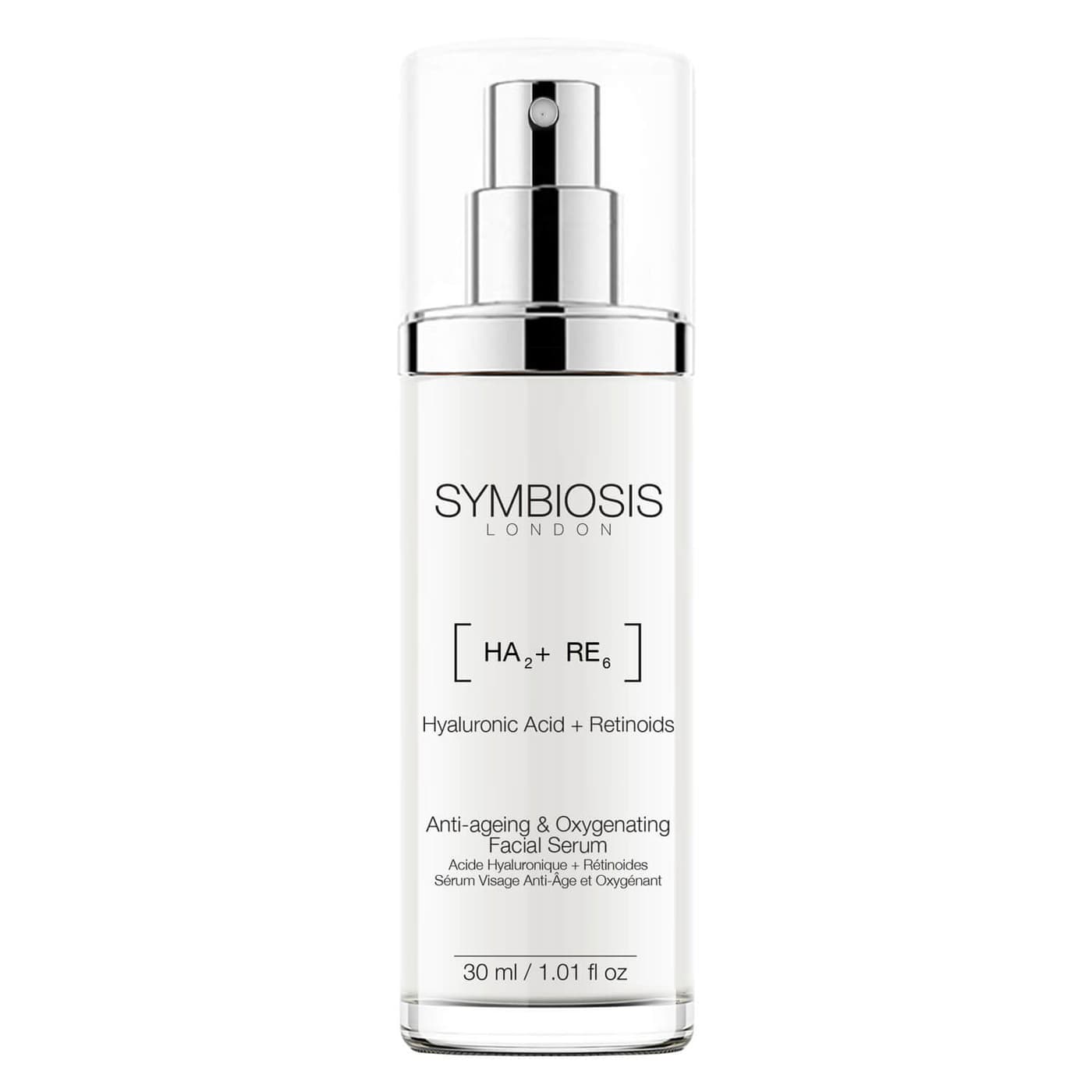 Symbiosis - [Hyaluronsäure + Retinoide] Anti-Aging & Oxygenate Gesichtsserum