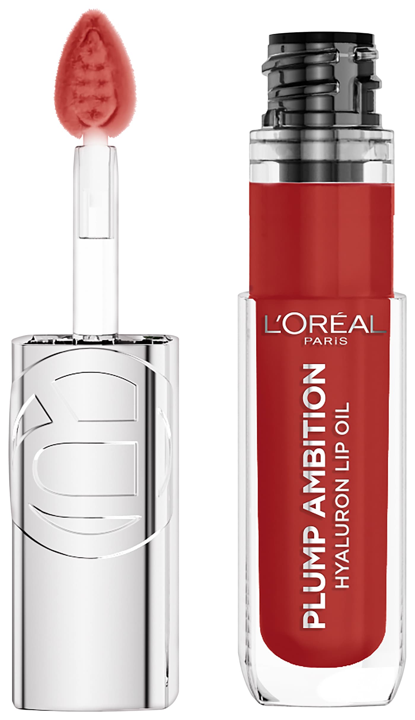 L'Oreal Cosmetics - Plump Ambition Hyaluron Lip Oil 390 Cherry Cherie