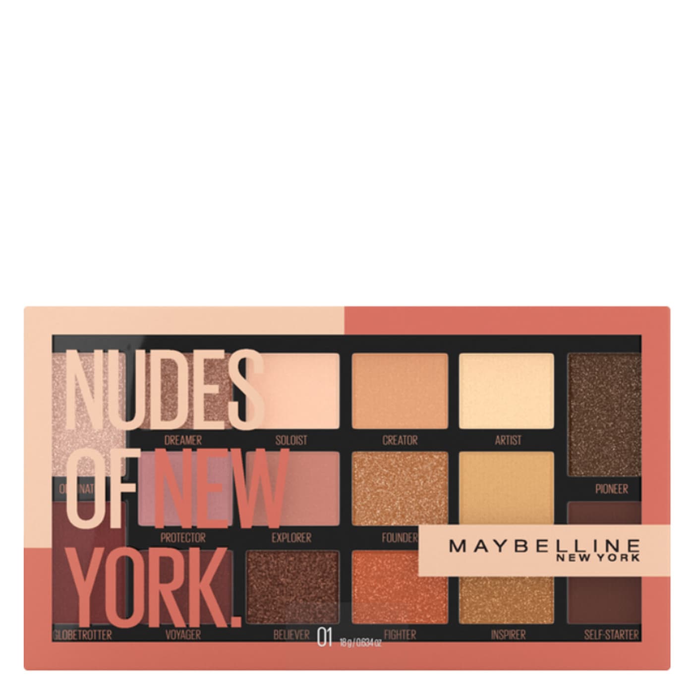 Maybelline NY Eyes - Nudes Of New York Lidschattenpalette