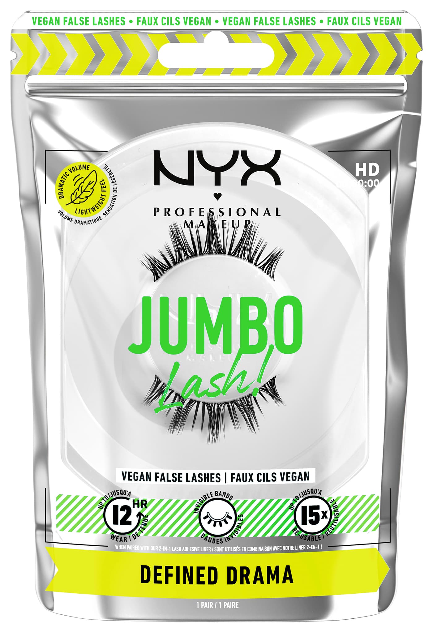 Jumbo Lash! - Künstliche Wimpern 8 Full Defined Drama
