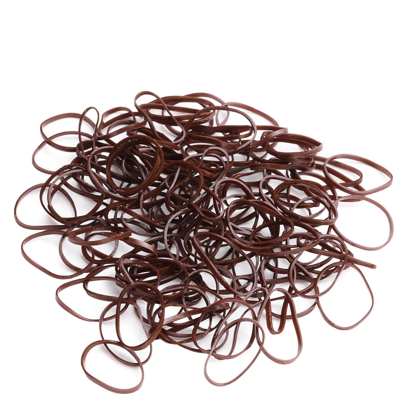 DailyGO - Mini-Haargummi Silikon braun