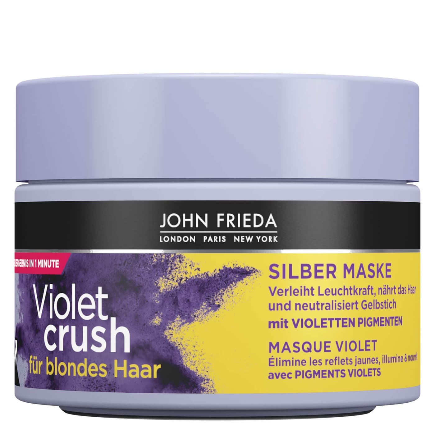Violet Crush - Silber Maske