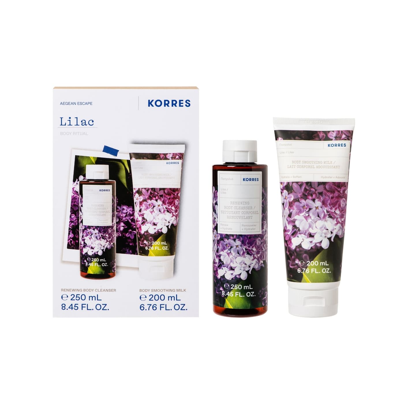 Korres Care - Lilac Körperpflegeritual-set