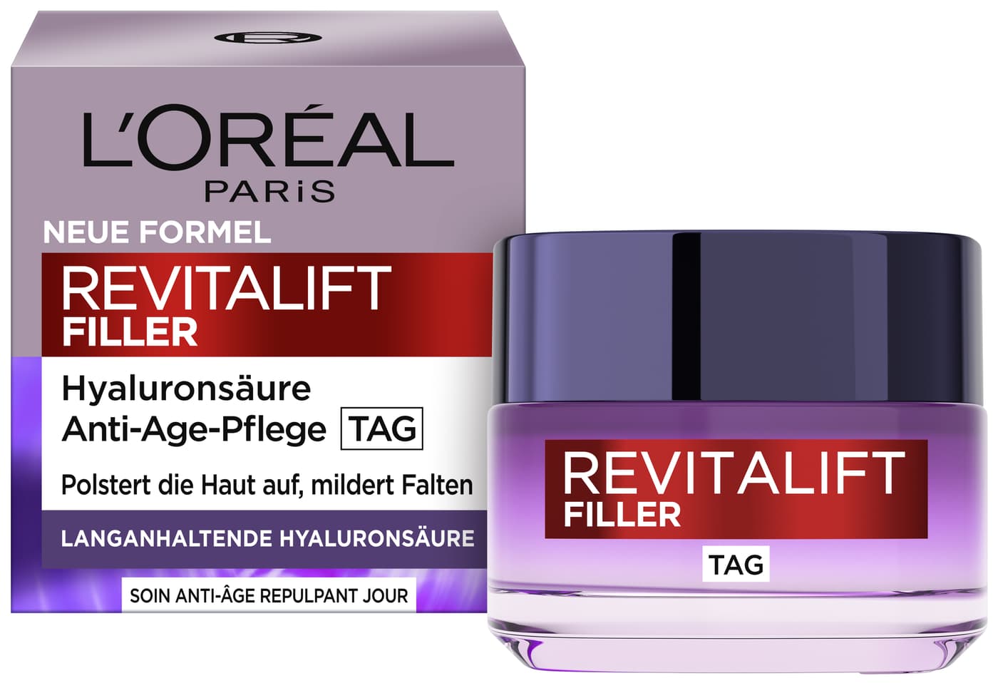 L'Oreal Skincare - Revitalift Filler [+hyaluronsäure] Intensiv Aufpolsternde Anti-age Tagescreme