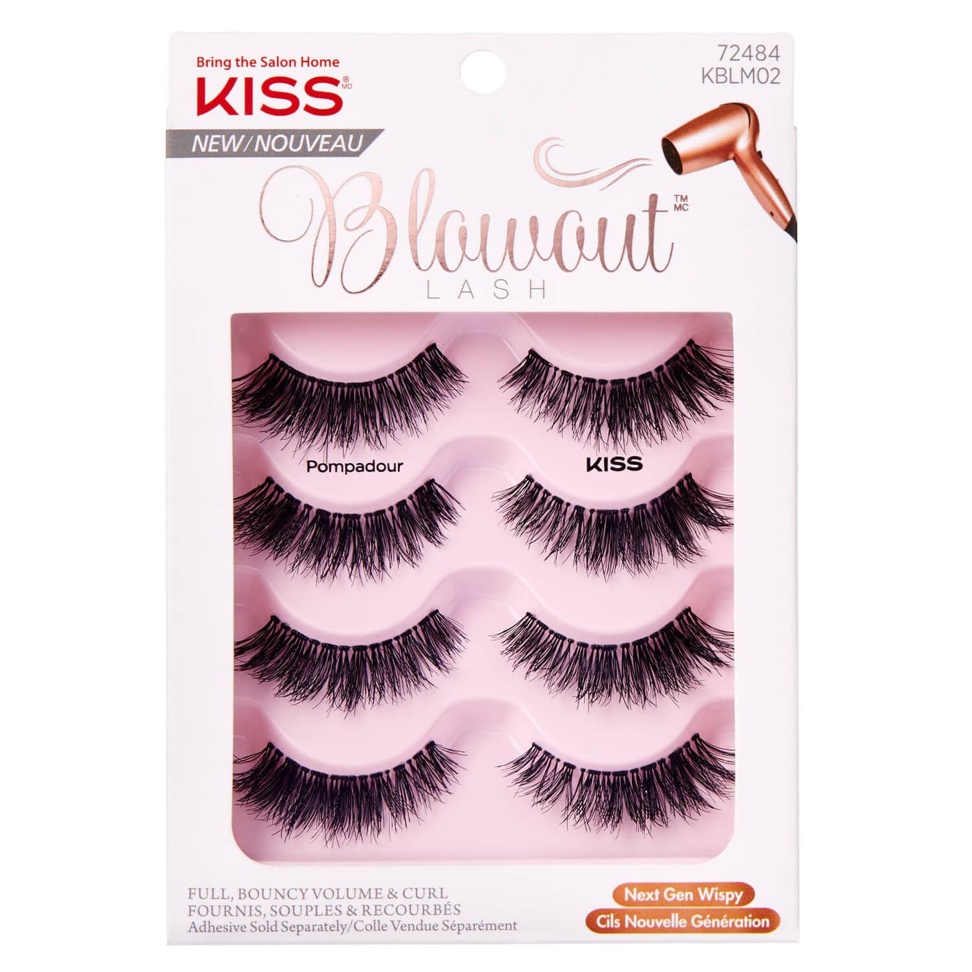 KISS Lashes - Blowout Lash Multipack No.2 Pompadour