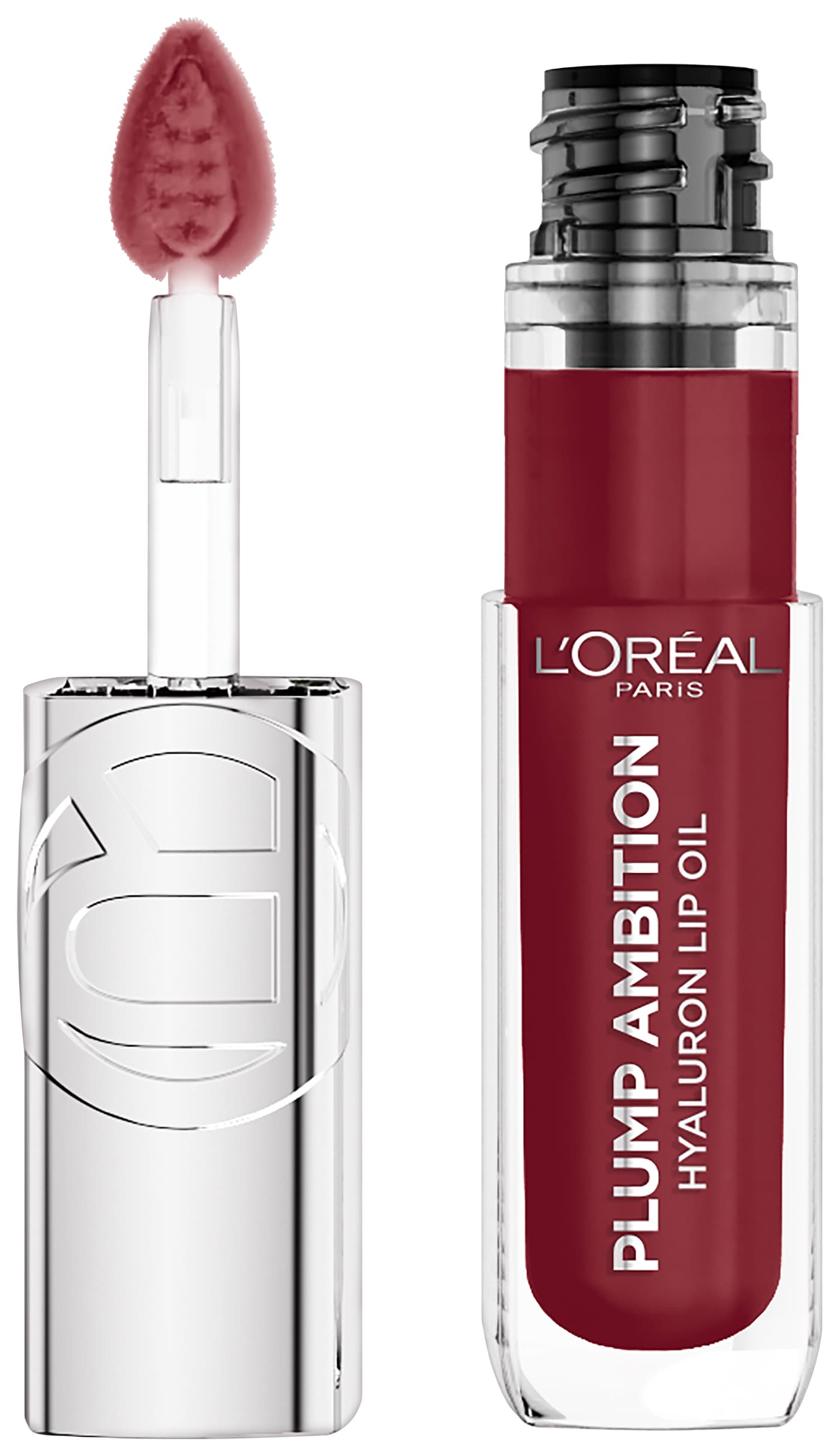 L'Oreal Cosmetics - Plump Ambition Hyaluron Lip Oil 490 Berry Jolie