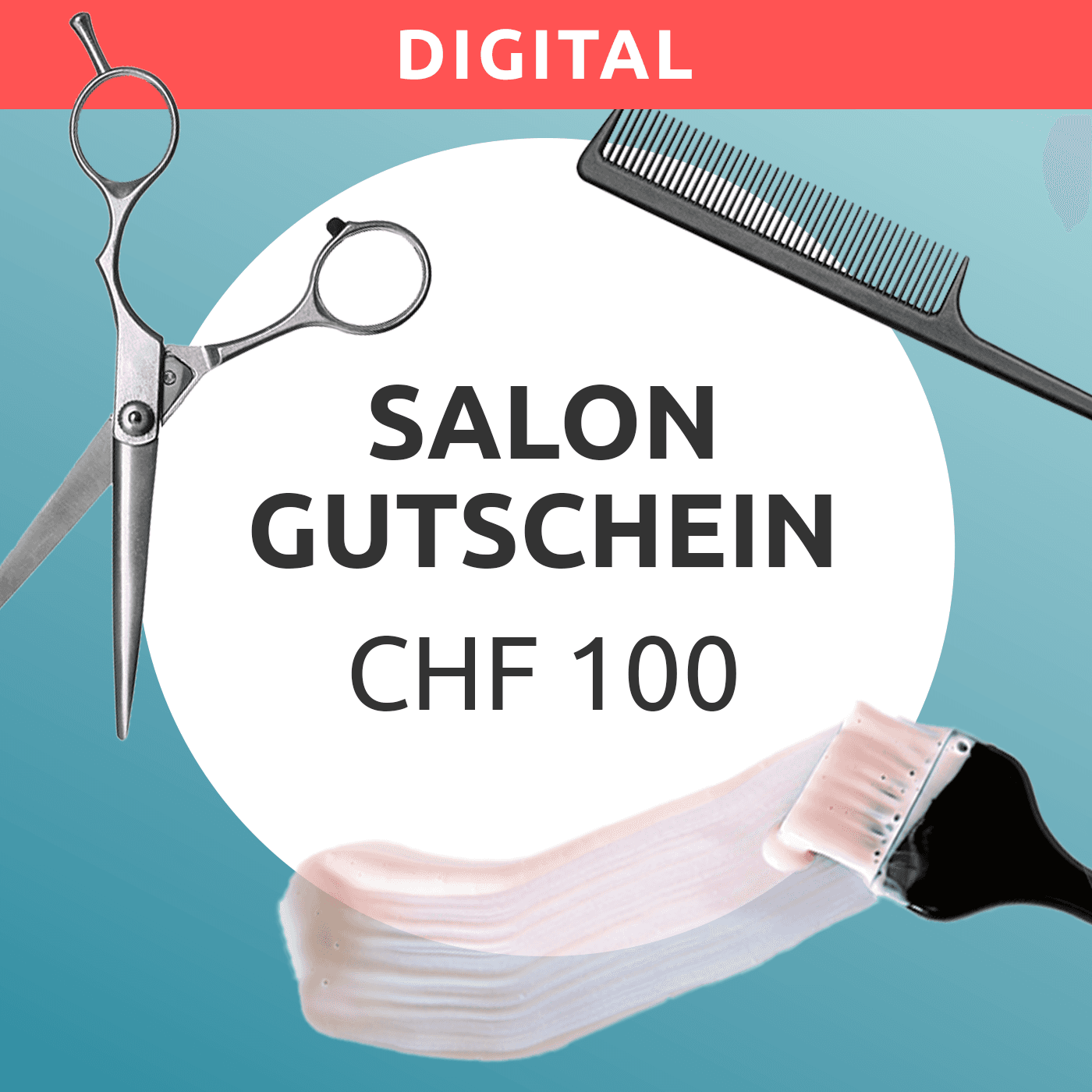 Digitaler Gutschein - Salon CHF 100