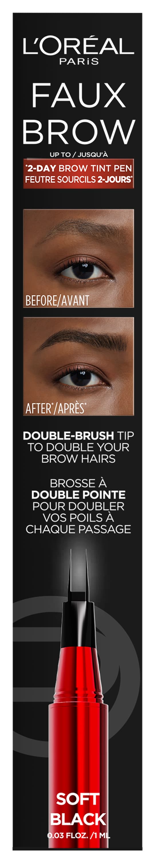 L'Oreal Cosmetics - Infaillible Faux Brow Augenbrauenstift Soft Black