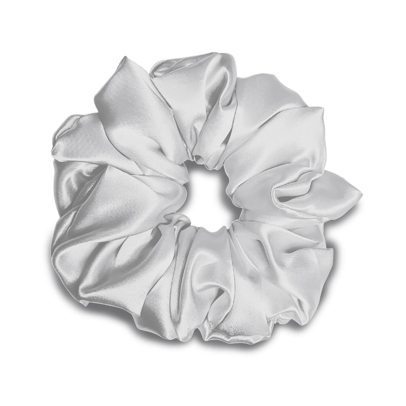 VBEAUTY Hair - Seiden Scrunchie Silber
