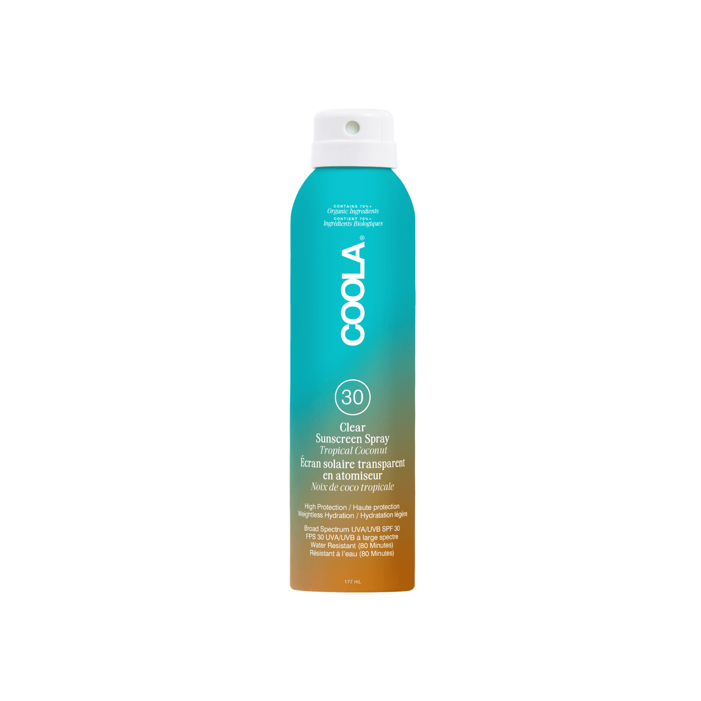 COOLA - Classic Body Organic Sunscreen Spray SPF30 Tropical Coconut