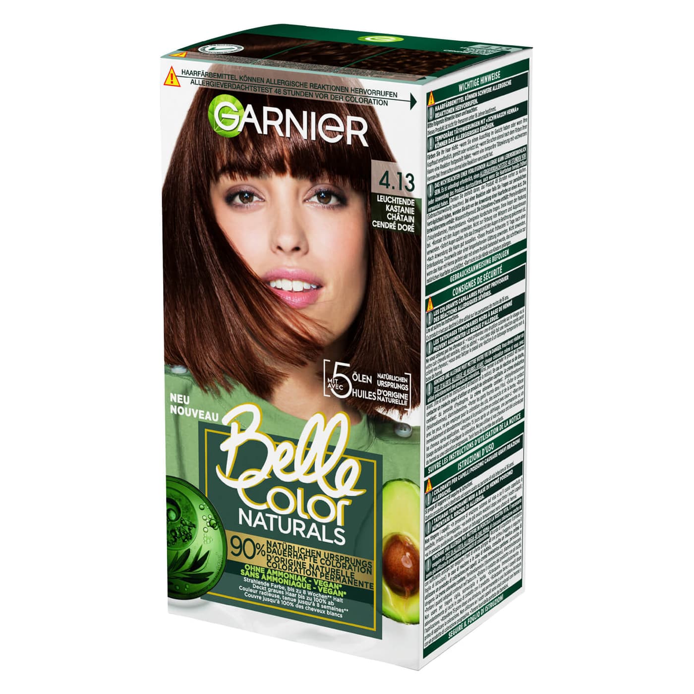 Belle Color - Naturals 4.13 Leuchtende Kastanie