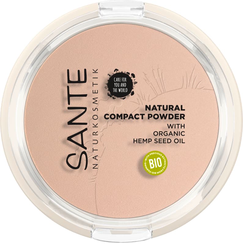 Sante - Nat. Compact Powder 01 Cool Ivory