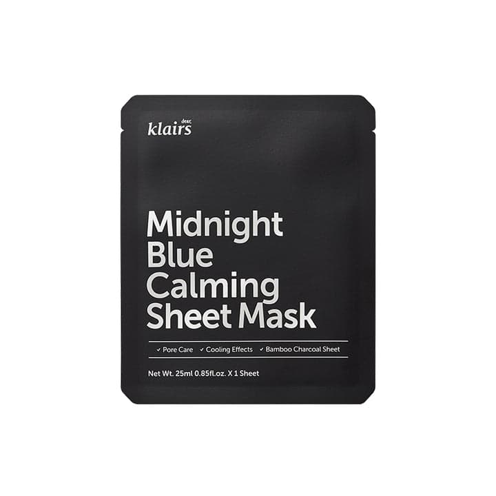 Dear, Klairs - Midnight Blue Calming Sheet Mask