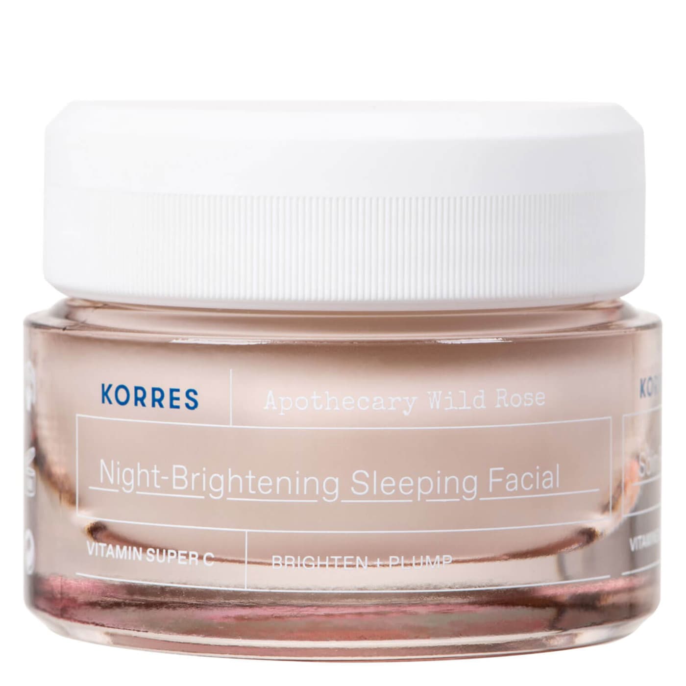 Korres Care - Apothecary Wild Rose Night-Brightening Sleeping Facial